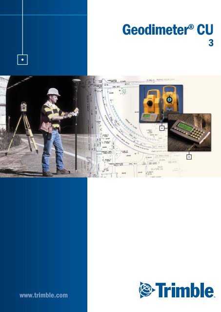 Geodimeter CU Manual de software 3a parte