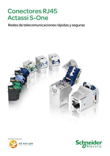 Conectores RJ45 Actassi S-One - Schneider Electric