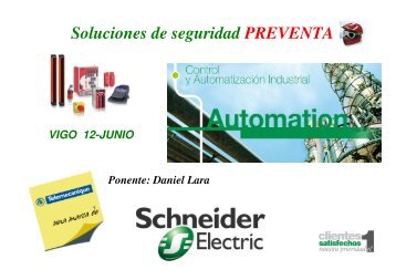 Soluciones de seguridad PREVENTA - Schneider Electric