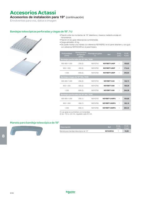 Sistemas de InstalaciÃ³n, VDI y Alumbrado de ... - Schneider Electric