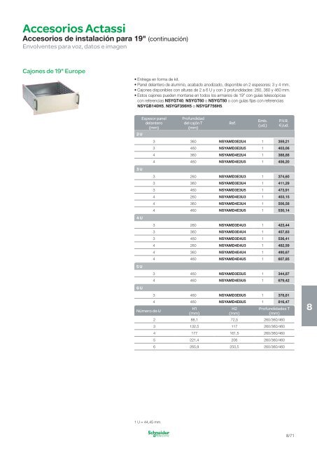 Sistemas de InstalaciÃ³n, VDI y Alumbrado de ... - Schneider Electric