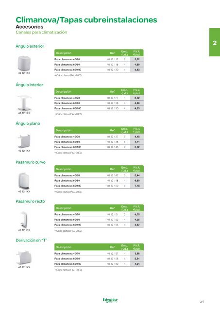 Sistemas de InstalaciÃ³n, VDI y Alumbrado de ... - Schneider Electric