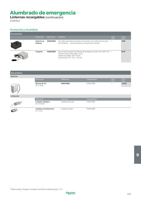 Sistemas de InstalaciÃ³n, VDI y Alumbrado de ... - Schneider Electric