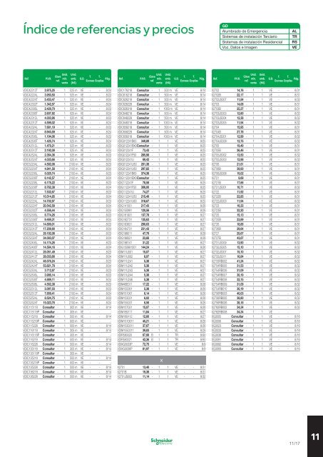 Sistemas de InstalaciÃ³n, VDI y Alumbrado de ... - Schneider Electric