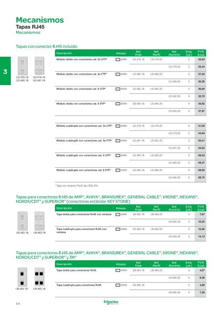 Sistemas de InstalaciÃ³n, VDI y Alumbrado de ... - Schneider Electric