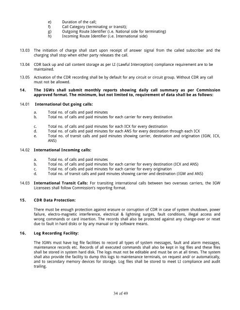 BANGLADESH TELECOMMUNICATION REGULATORY ... - BTRC