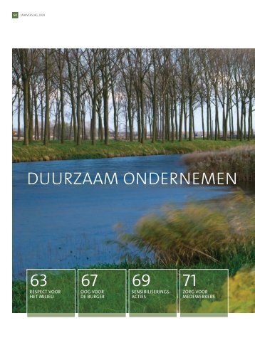 Doorzaam ondernemen - Aquafin