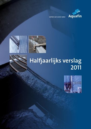 Halfjaarverslag 2011 - Aquafin