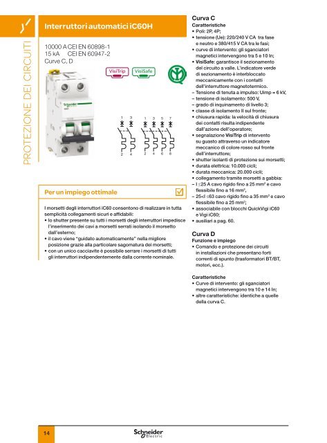 Protezione dei circuiti Acti 9 - Schneider Electric