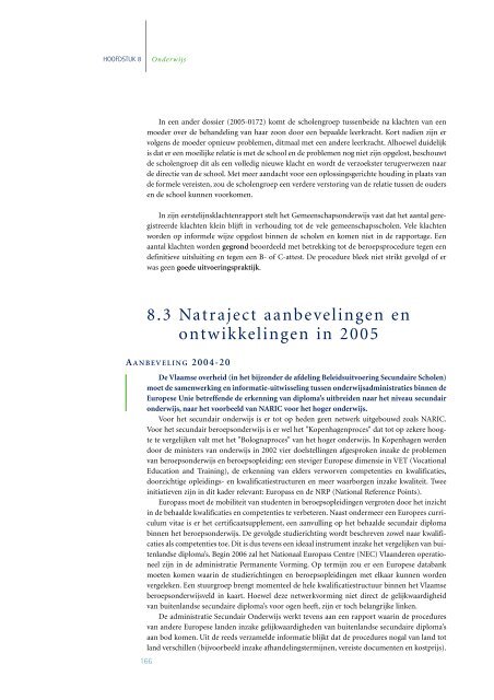 Jaarverslag 2005 - Vlaamse Ombudsdienst