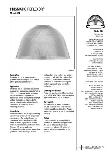 Download Spec Sheet - ALP Europe LTD.