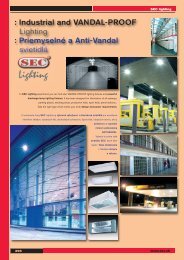 : Industrial and VANDAL-PROOF Lighting : PriemyselnÃ© a Anti ...
