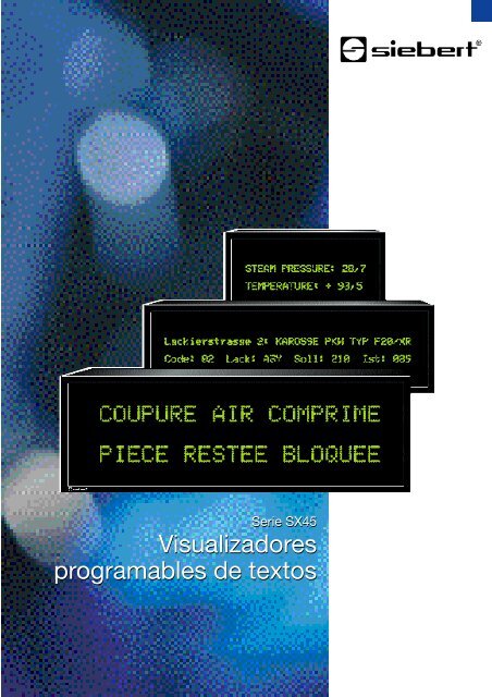 Visualizadores programables de textos Visualizadores ... - Coeva