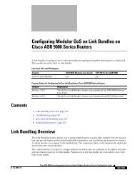 Configuring Modular QoS on Link Bundles on Cisco ASR 9000 ...