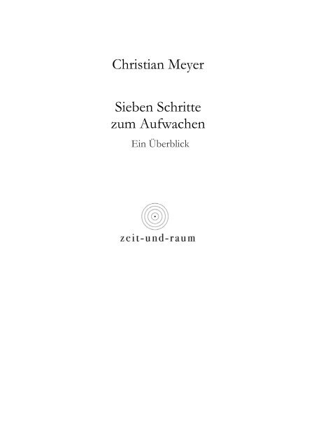 Sieben Schritten zum Aufwachen - Jetzt-TV