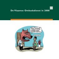 De Vlaamse Ombudsdienst in 2008