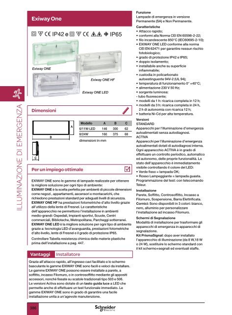 Illuminazione di emergenza - Schneider Electric