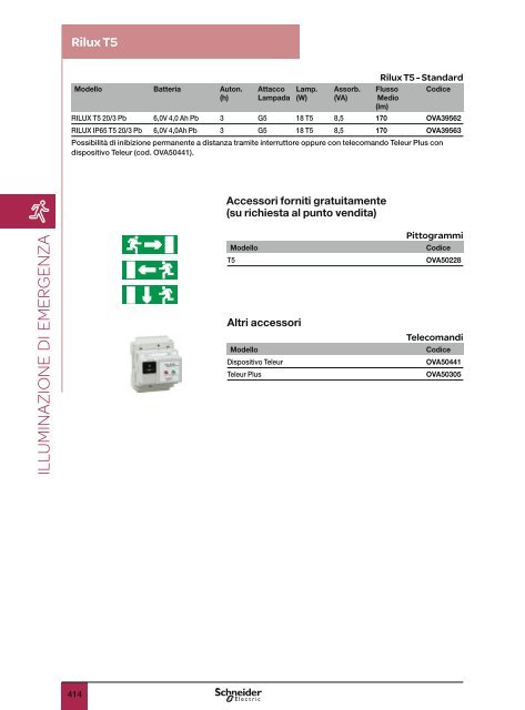 Illuminazione di emergenza - Schneider Electric