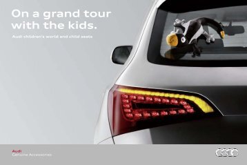 On a grand tour with the kids. - Audi