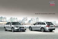 Audi A4 Limousine und Avant