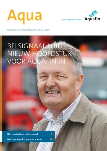 BELSIGNAAL LUIDT NIEUW HOOFDSTUK VOOR AQUAFIN IN