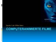 Computeranimierte Filme - Home: FHNW - Bildnerische und ...