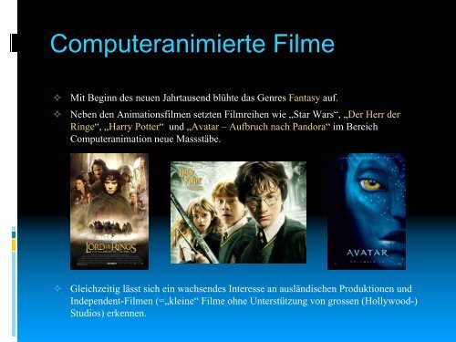 Computeranimierte Filme - Home: FHNW - Bildnerische und ...