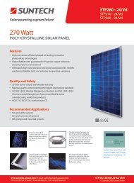 STP270-24/Vd Poly - Solar Express | USA