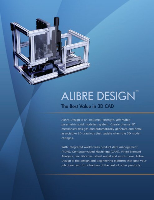 ALIBRE DESIGN - CAD CAM Australia