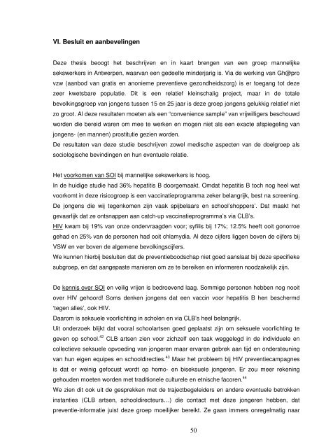 Mannelijke sekswerkers in Antwerpen - thesis - Ghapro