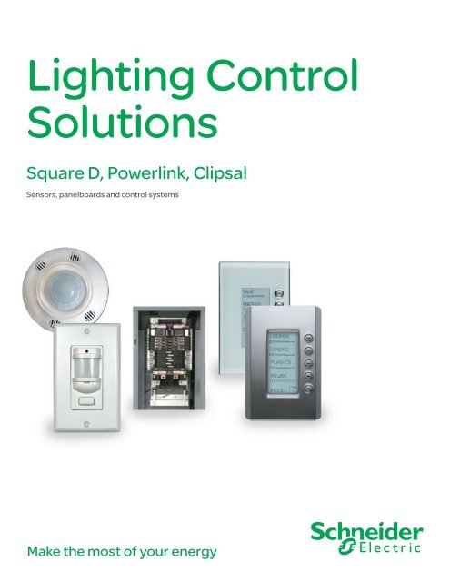 Lighting Control Solutions - Schneider Electric
