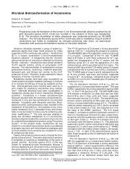 Microbial Biotransformation of Veratramine - American Chemical ...