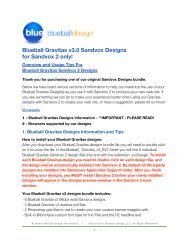 Blueball Design Gravitas v3.0 Readme Manual