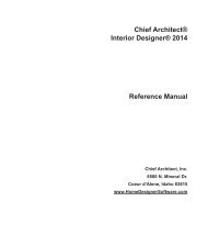 Reference Manual - Home Design Software