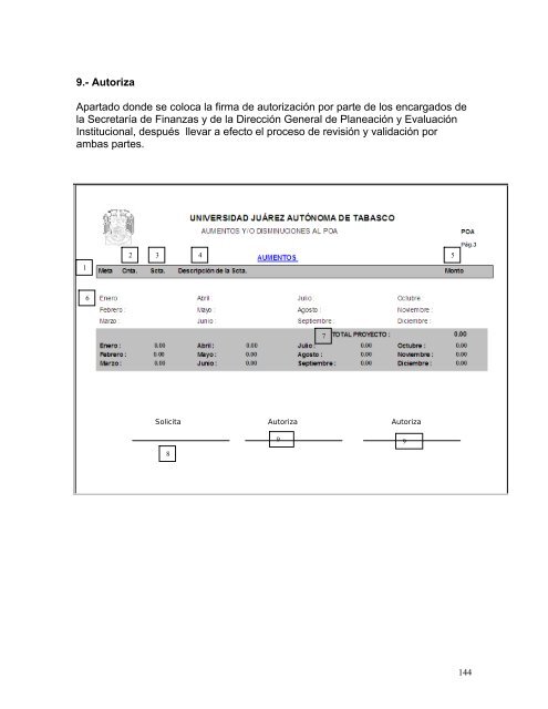 Manual de Normas Presupuestarias - Universidad JuÃ¡rez AutÃ³noma ...