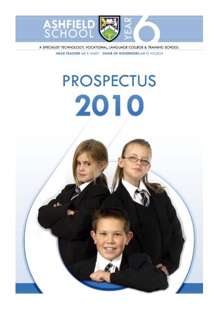 Download our Prospectus - Ashfield School