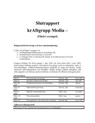 Slutrapport exempel - krAft