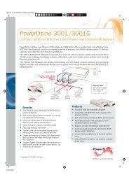 PowerDsine 3001/3001G - Cisdec