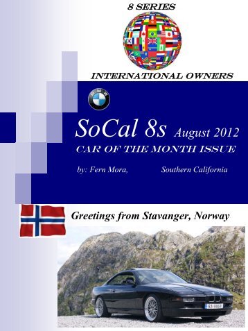 August 2012 Car of the Month - BMW Car Club Norway