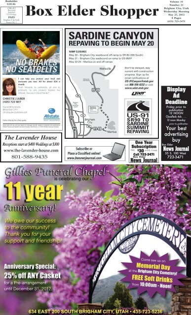 SHOPPER 05-23.pdf - Box Elder News Journal