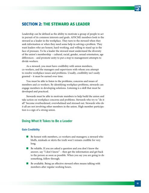 STEWARD HANDBOOK