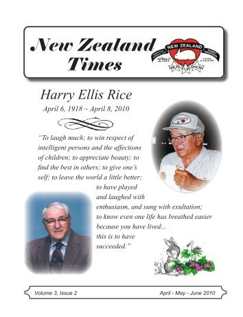 Apr-June - American Federation of New Zealand Rabbit Breeders