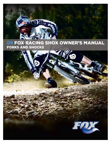 2009 Fox Racing Shox Owner's Manual - Bike-Components