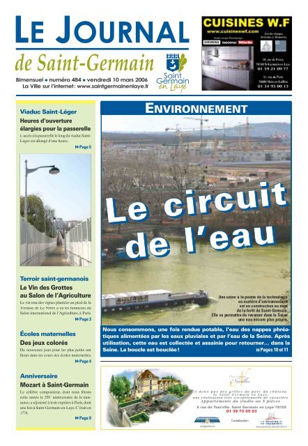Le circuit de l'eau - Saint Germain-en-Laye