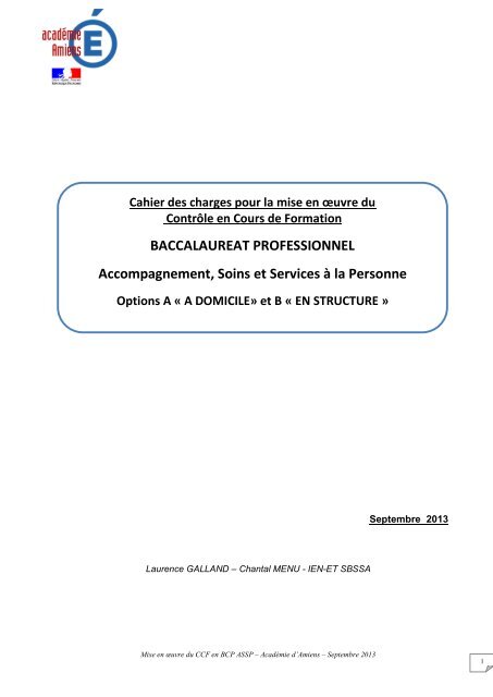 Projet d'animation assp exemple