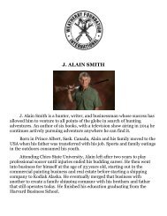 J. ALAIN SMITH - Scinw.com