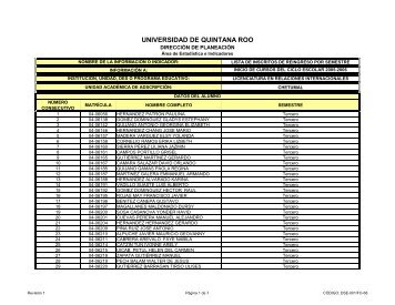 Lista de inscritos de reingreso a inicio de cursos de otoÃ±o de 2005 ...