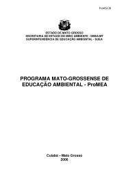 ProMEA.pdf - Sema-MT - Governo do Estado de Mato Grosso