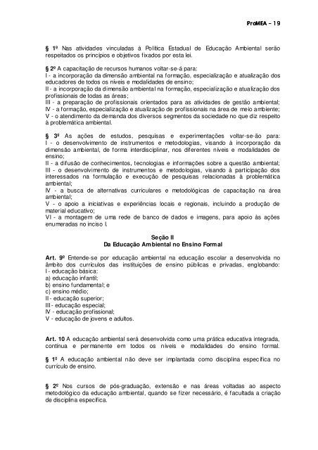 ProMEA.pdf - Sema-MT - Governo do Estado de Mato Grosso