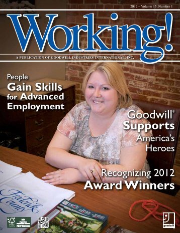 Working! Volume 15, No. 1 - Goodwill Industries International